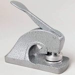 Personalised Notary Public Embosser (Lightweight Desk Model) (Silver)