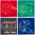 Silver Buffalo Harry Potter Constellations 4-Piece Glass Coaster Set, Multicolor (HP26175A)