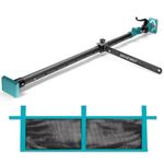 MAXENIKIT Adjustable Cargo Bars for Pickup Truck Bed with Cargo Net Organizer and Divider Bar, Ideal for Pickup Trucks, SUVs, Trailers, Vans, 40 Inch to 70 Inch