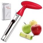 Apple Corer Remover for Apple, Pear, Bell Pepper, Coconut, Pineapple, Easy to Use Durable Portable Stainless Steel Apple Corer