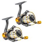 goture 2Pcs Ice Spinning Fishing Re