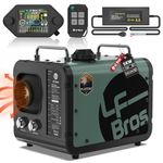 LF Bros Diesel Air Heater 5kw, 12V/230V Plateau Version Parking Diesel Heater, Portable Diesel Heater with Timer LCD Switch for RV, Car, Truck, Tent, Boat, Garage