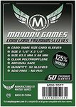 Mayday - Premium Card Game Sleeves (Pack of 50) - 63.5 MM X 88 MM (Dark Green)