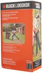 BLACK+ DECKER Leaf Blower Hose Attachment for Corded Leaf Blowers, Attachment Only, 8ft (BV-006)