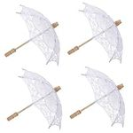 4pcs Lace Umbrella Chinese Umbrella