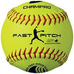 Champro Synthetic USSSA Fast Pitch Ball (Optic Yellow, 11-Inch)