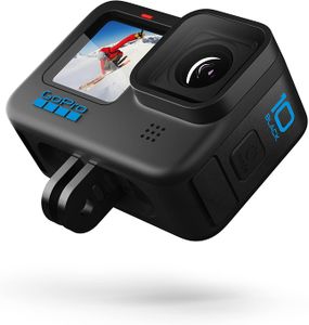 GoPro HERO10 Black Waterproof Action Camera – 5.3K60 Video, 23MP, Dual Screens