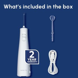 Waterpik Pulse Cordless Water Flosser – Portable Dental Cleaner