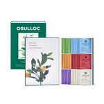 OSULLOC TEA VARIATION "O" (36 Count, 6 Types x 6 ea), Elegant & Sophisticated designed Tea Gift Set, Perfect Tea Set for your Daily Tea-Lifestyle, 6 Premium Organic Pure & Blended Tea from Jeju Island