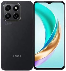 HONOR Smartphone X6B 4/128Go, 4G, Batterie 5200 mAh, Appareil Photo Principal 50 MP, Extension de mémoire jusqu'à 8 Go, MediaTek Helio G85 (Black, 4+128G)