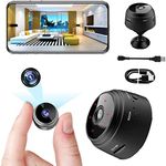 beseloa Hidden Spy Camera, Wireless Mini Camera 1080P Full HD with Audio and Video, Hidden Secret Baby Monitor Home Security Surveillance Cam with Night Vision Motion Detection for Outdoor/Indoor