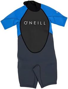 O'Neill Reactor 2 Kids Shorty Wetsuit 6 Graphite/Brite Blue (5045IS)