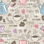 DWELLSINDIA Cafeteria Self Adhesive Wallpaper Peel & Stick, Waterproof, Scratch Resistant, Laminated (41cm x 244cm, Multicolour, for Restaurants, Café, Canteen, Food Corners, Kitchen etc.)