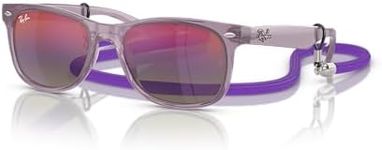 Ray-Ban - Junior New Wayfarer - Opal Purple - Square - 47mm - Sunglasses