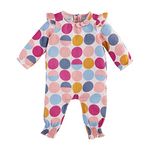 Mud Pie Baby-Girls Casual, Polka Dot, One Size