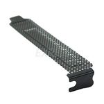 Buyyart New 1PCI Slot Cover Dust Filter Bracket Expansion Blank Plate Shield Metal Black