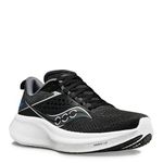 Saucony Mens Ride 17 Black/White Running Shoe - 12 UK (S20924-100)