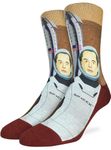 Good Luck Sock Men's Elon Musk Socks, Adult, Elon Musk, Mars, One Size