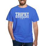 CafePress Trophy Husband Dark T Shirt Men's Traditional Fit Dark Casual Tshirt