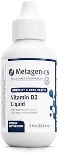 Metagenics D3 Liquid – Vitamin D Supplement 2 fl. oz. – Support for Bone, Cardiovascular, and Immune Health* | 2,275 Servings