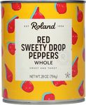 Roland Foods Red Sweety Drop Peppers, Specialty Imported Food, 28-Ounce Can