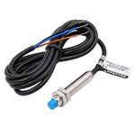 Heschen M8 Inductive Proximity Sensor Switch Non-Shield Type LJ8A3-2-Z/BY Detector 2mm 10-30VDC 200mA PNP Normally Open(NO) 3 Wire