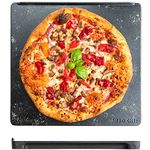 NerdChef Speed Steel - Steel Pizza Baking Stone | Built-in Handles | 3D Speed Heating Fins | Ultra Performance (.90" Thick)