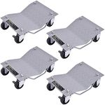 Goplus 4 PCS 4 X 3 Set Wheel Dollie