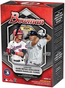 2024 Bowman Baseball Value Box - 6 Packs Per Box, White