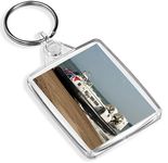 British Hovercraft Keyring - IP02 - Boat Ship Coast Beach Seaside #16734