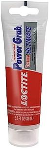 Loctite Power Grab Ultimate Crystal Clear Construction Adhesive - Versatile Construction Glue for Glass, Wood, Metal & More - 2.7 fl oz Tube, 1 Pack