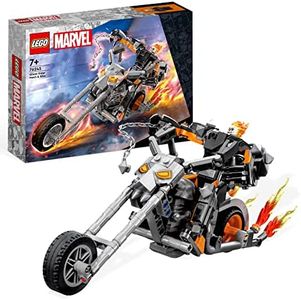 LEGO Marvel Mech e Moto di Ghost Rider, Giochi per Bambini, Bambine, Ragazzi e Ragazze da 7 Anni in su, Giocattolo con Action Figure Snodabile di Supereroe, Idea Regalo di Compleanno 76245