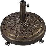 Yaheetech 55lbs Heavy Duty Round Um