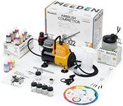 MEEDEN Airbrush Kit with Compressor