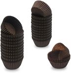 Mombake Brown Mini Cupcake Liners N