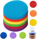 Carpet Spots Hook and Loop Circles Carpet Floor Spots Rug Markers for Teacher Classroom Student Kid Preschool Kindergarten Coaches with Storage Bag Set 30 Pack (30 Pack)