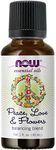 NOW Foods Essential Oils, Peace, Love and Flowers, Sweet Floral Aromatherapy Scent, Blend of Pure Essential Oils, Vegan, Child Resistant Cap, 1-Ounce