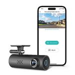 70mai Front Dash Cam Built in WiFi, Smart Dash Camera for Cars, 140° Wide-Angle FOV, WDR, Night Vision, iOS/Android Mobile App, WDR, Night Vision, Loop Recording, Parking Monitor, Time-Lapse (1080P)