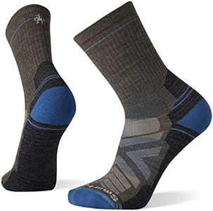 Smartwool Men's Hike Light Cushion Crew Socks – Merino Wool Socks for Hiking, Trail Running, Cycling & Outdoor Exercise – Made in USA - Taupe, XL