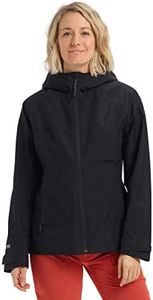 Burton Women's Gore-Tex Packrite Rain Jacket, True Black, X-Small