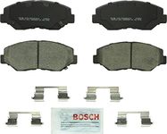 BOSCH BC914 QuietCast Premium Ceramic Disc Brake Pad Set - Compatible With Select Acura ILX; Honda Accord, Civic, CR-V, Element, Fit; FRONT