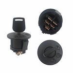 5 Termin Ignition Switch For Lawn Mower with 2keys Replacement for John Deera MTD, Murray 925-1741, 725-1741, 94762, MU94762 Lawn Mower Tractor