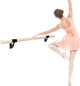 Yes4All Single Bar Wall Mount Ballet Barre