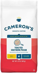 Cameron's Coffee Roasted Whole Bean Coffee, Flavored, Toasted Southern Pecan, 32 Ounce