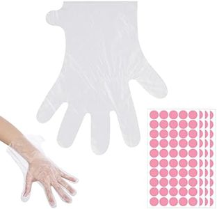 Abeillo 200pcs Paraffin Wax Bath Liners for Hand, Paraffin Baths Gloves Plastic Moisturizing Glove Thermal Therabath Hand Cover Hot Wax SPA Mitt for Paraffin Wax Machine Hot Wax Therapy