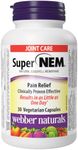 Webber Naturals Super NEM, 30 Capsules, Natural Eggshell Membrane for Support of Joint Pain and Stiffness, Non-GMO, Gluten and Dairy Free