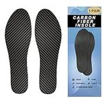 Carbon Fiber Insoles, 1 Pair Rigid Insole Insert for Pain Relief Recovery of Arthritic Toe Turf Toe, Hallux rigidus, morton's Toe, Rigid Foot Support (11.61"-295mm-Men's 13-13.5/Women's 14-14.5)