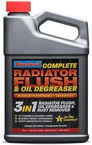 BlueDevil Products 00203 Radiator Flush & Oil Degreaser - 1 Quart