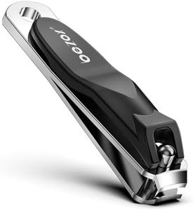 BEZOX Safe Baby Nail Clippers, Small Jaw Kids Nail Clipper Trimmers for, Infants, Child and Toddlers, Precision Nail Grooming Tool for Tiny Fingers and Toes - Black