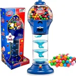 PlayO 18" Big Spiral Gumball Machine Toy - includes Aprox 113 Gum Balls - Kids Dubble Bubble Twirling Style Candy Dispenser - Birthday Parties, Novelties, Party Favors and Supplies